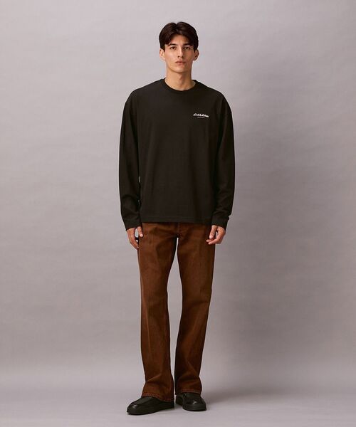 Calvin Klein(カルバン・クライン)の「長袖Tシャツ - グラフィックロゴオーバーサイズロングスリーブTシャツ(Tシャツ/カットソー・メンズ・アイボリー・S/M/L)」の19枚目の写真