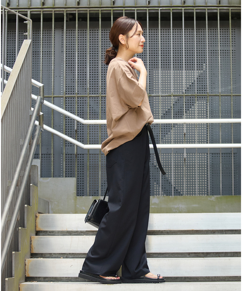 JOURNAL STANDARD(ジャーナルスタンダード)の「TWツイル 5PK パンツ(その他パンツ・レディース・チャコールグレー/ブラック・36/38)」の6枚目の写真