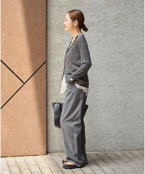 JOURNAL STANDARD(ジャーナルスタンダード)の「TWツイル 5PK パンツ(その他パンツ・レディース・チャコールグレー/ブラック・36/38)」の12枚目の写真