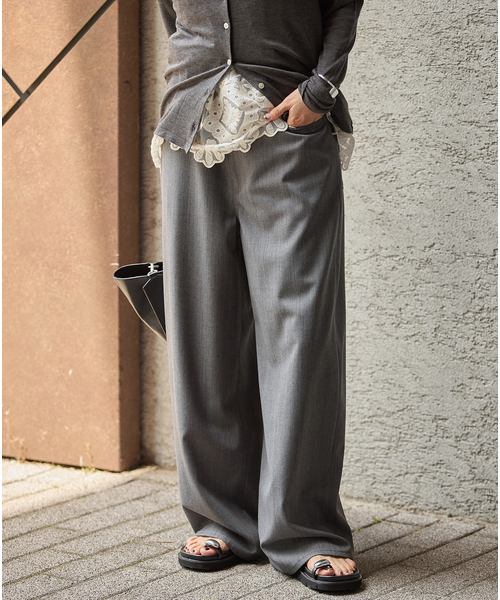 JOURNAL STANDARD(ジャーナルスタンダード)の「TWツイル 5PK パンツ(その他パンツ・レディース・チャコールグレー/ブラック・36/38)」の13枚目の写真