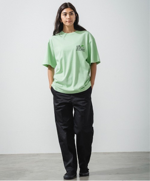 OFFSHORE（オフショア）の「SURF DOODLE TEE（Tシャツ/カットソー・メンズ・チャコールグレー/グリーン・S/M/L/XL）」の5枚目の写真