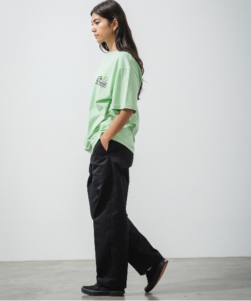 OFFSHORE（オフショア）の「SURF DOODLE TEE（Tシャツ/カットソー・メンズ・チャコールグレー/グリーン・S/M/L/XL）」の6枚目の写真