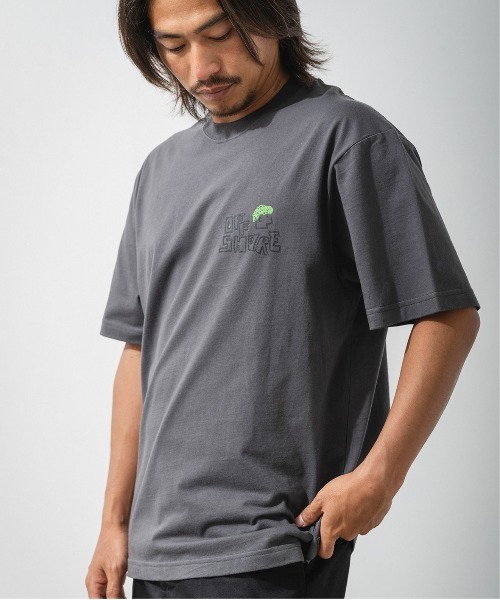 OFFSHORE（オフショア）の「SURF DOODLE TEE（Tシャツ/カットソー・メンズ・チャコールグレー/グリーン・S/M/L/XL）」の7枚目の写真