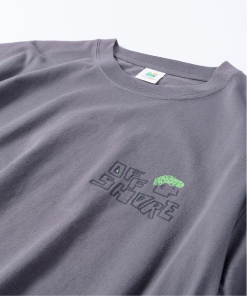 OFFSHORE（オフショア）の「SURF DOODLE TEE（Tシャツ/カットソー・メンズ・チャコールグレー/グリーン・S/M/L/XL）」の10枚目の写真