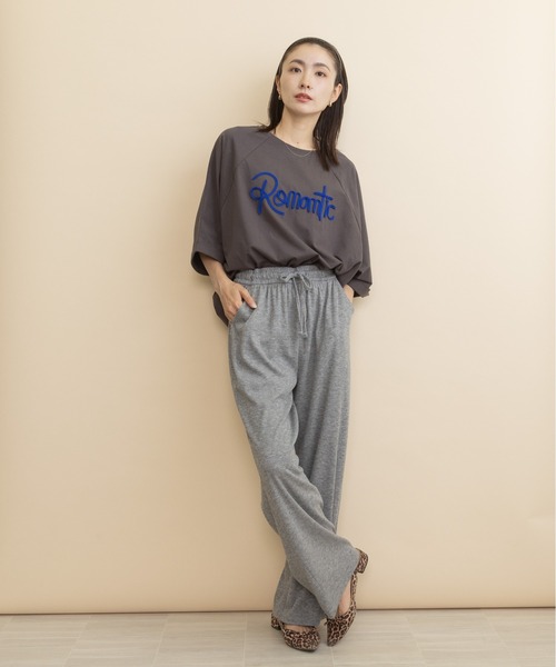 lodie(ロディ)の「”Romantic・ロゴモチーフT(Tシャツ/カットソー・レディース・ブラウン/チャコールグレー/ブラック・FREE)」の20枚目の写真