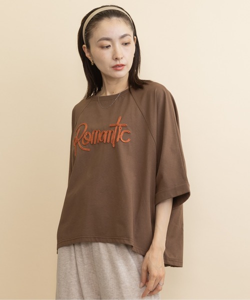 lodie(ロディ)の「”Romantic・ロゴモチーフT(Tシャツ/カットソー・レディース・ブラウン/チャコールグレー/ブラック・FREE)」の12枚目の写真
