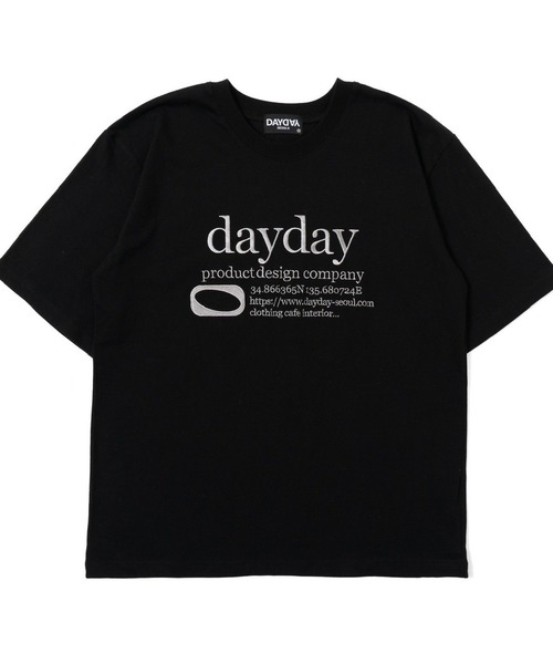 DAYDAY(デイデイ)の「カテゴリーロゴ S/S Tシャツ(Tシャツ/カットソー・レディース・ネイビー/ブラック・M)」の5枚目の写真