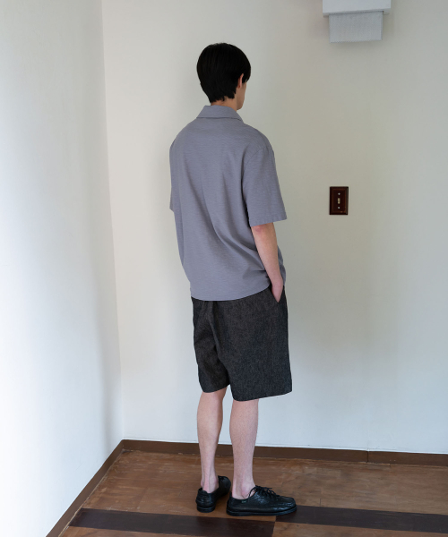 BLANKROOM(ブランクルーム)の「ノーブルスラブハーフジップ_MAUVE(Tシャツ/カットソー・メンズ・その他・1/2/3)」の4枚目の写真