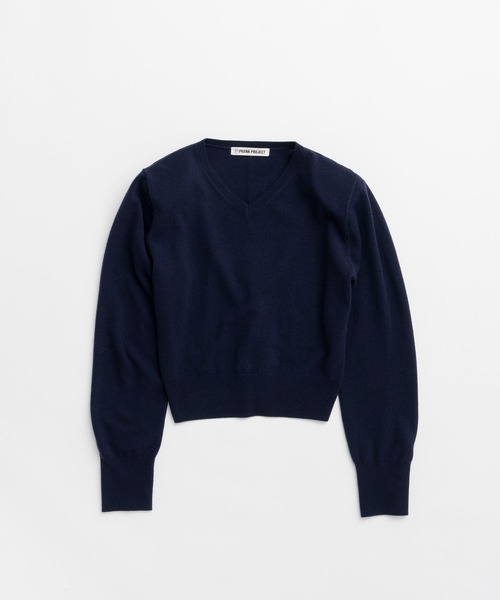 PRANK PROJECT(プランクプロジェクト)の「【2026Autumn Pre-Order】メリノウールショルダーパッドニット / Merino Wool Shoulder Pad Knit(ニット/セーター・レディース・ネイビー/ブラウン/グレー・FREE)」の17枚目の写真