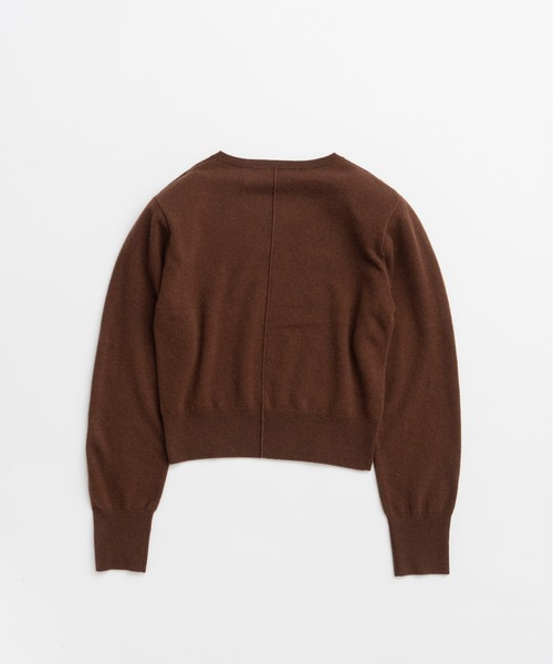 PRANK PROJECT(プランクプロジェクト)の「【2026Autumn Pre-Order】メリノウールショルダーパッドニット / Merino Wool Shoulder Pad Knit(ニット/セーター・レディース・ネイビー/ブラウン/グレー・FREE)」の20枚目の写真