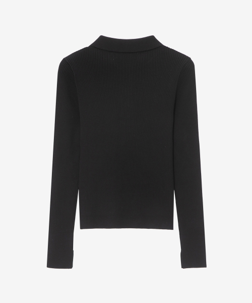 MIND BRIDGE WOMEN（マインドブリッジウーマン）の「[W][COUTURE]リブカラーニット - 4カラー（ニット/セーター・レディース・ピンク/イエロー・55/66）」の14枚目の写真