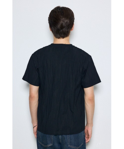 AZUL by moussy(アズールバイマウジー)の「シャドーウェーブV/N半袖トップス 夏服 インナー Tシャツ(Tシャツ/カットソー・メンズ・ホワイト/ブラック/グレー・MEDIUM/LARGE)」の18枚目の写真