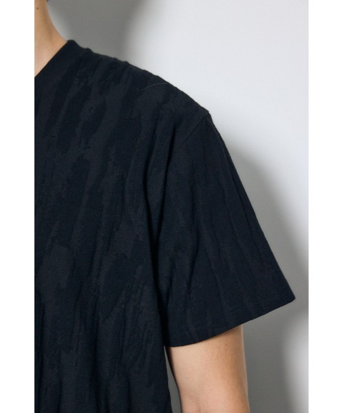 AZUL by moussy(アズールバイマウジー)の「シャドーウェーブV/N半袖トップス 夏服 インナー Tシャツ(Tシャツ/カットソー・メンズ・ホワイト/ブラック/グレー・MEDIUM/LARGE)」の20枚目の写真
