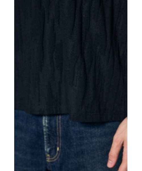 AZUL by moussy(アズールバイマウジー)の「シャドーウェーブV/N半袖トップス 夏服 インナー Tシャツ(Tシャツ/カットソー・メンズ・ホワイト/ブラック/グレー・MEDIUM/LARGE)」の21枚目の写真
