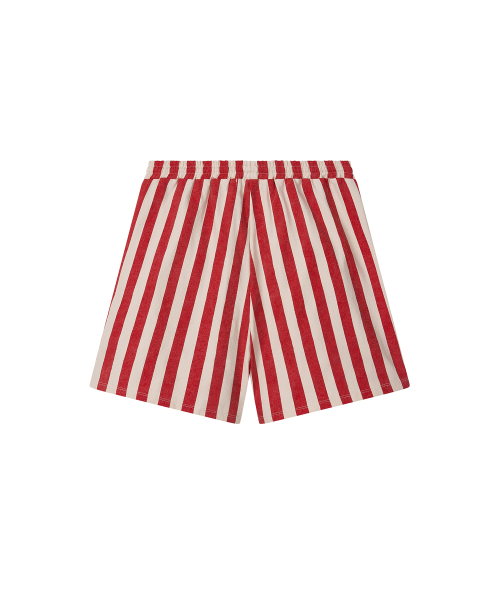 ROLLINGSTUDIOS(ローリングスタジオ)の「COTTON STRIPE SHORTS RED(その他パンツ・メンズ・レッド・LARGE/MEDIUM)」の2枚目の写真