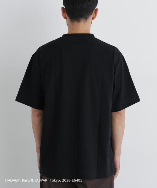 NANO universe(ナノユニバース)の「「OtoNANO」×SAVIGNAC プリントTシャツ(Tシャツ/カットソー・メンズ・ホワイト/ブラック/グレー/ブラウン・L/M)」の14枚目の写真