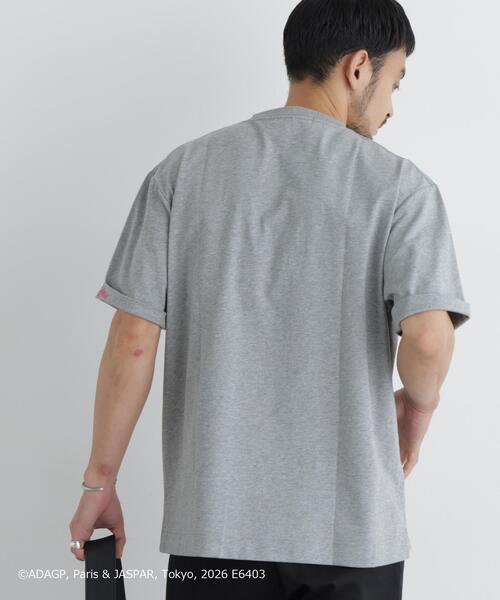 NANO universe(ナノユニバース)の「「OtoNANO」×SAVIGNAC プリントTシャツ(Tシャツ/カットソー・メンズ・ホワイト/ブラック/グレー/ブラウン・L/M)」の22枚目の写真