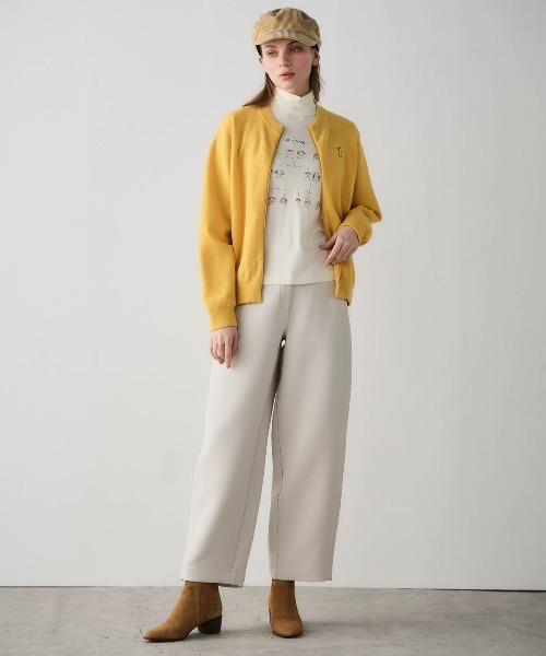 STUDIO PICONE(スタジオピッコーネ)の「バレルレッグUVパンツ(その他パンツ・レディース・キャメル/ブラック/ベージュ/ホワイト・M/L/LL)」の17枚目の写真