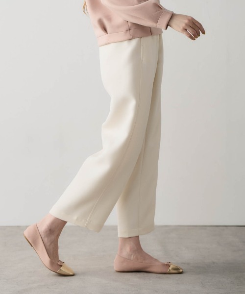 STUDIO PICONE(スタジオピッコーネ)の「バレルレッグUVパンツ(その他パンツ・レディース・キャメル/ブラック/ベージュ/ホワイト・M/L/LL)」の18枚目の写真