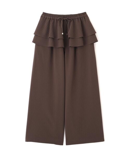PROPORTION BODY DRESSING(プロポーションボディドレッシング)の「<a>ペプラムピンストライプパンツ / 1216230901(その他パンツ・レディース・ダークグレー/ブラウン・MEDIUM/P/S)」の13枚目の写真