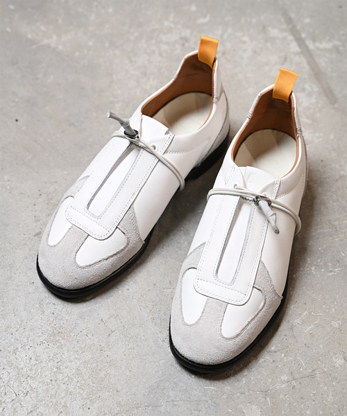 EARLE(アール)の「EARLE アール / Shoe sneaker german ドレスジャーマントレーナー / ER6431(スニーカー・メンズ・ホワイト/ブラック・44/40/42)」の6枚目の写真