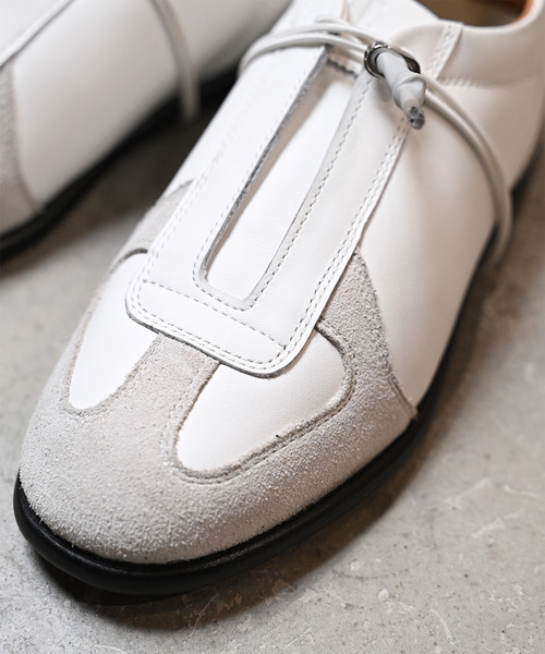 EARLE(アール)の「EARLE アール / Shoe sneaker german ドレスジャーマントレーナー / ER6431(スニーカー・メンズ・ホワイト/ブラック・44/40/42)」の7枚目の写真
