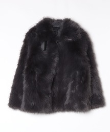 Faux Fur Chin Strap 2-Way Poodle Jacket / フェイクファー チンストラップ 2WAY プードルジャケット