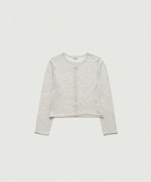 The Barnnet（ザバーネット）の「Hyled Linen Button Cardigan_Light Grey（カーディガン/ボレロ・レディース・その他・OS）」の6枚目の写真