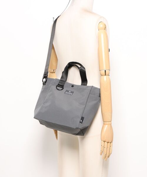 ROOTOTE(ルートート)の「【ROOTOTE】SC.デリ2way.ripstop-A 3557(トートバッグ・レディース・チャコールグレー/ブラウン/カーキ/ブラック・FREE)」の8枚目の写真