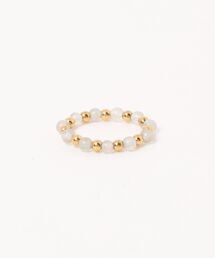 【lux sea jewelry（ラックス・シー・ジュエリー）】天然石 カラービーズリング lux-ring-12-6【RBTS】