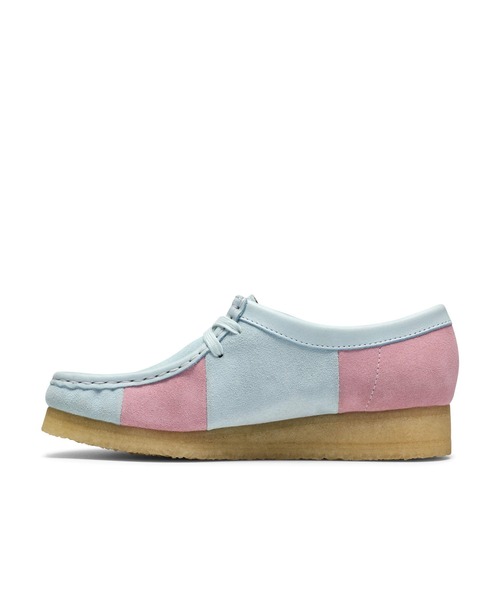 Clarks(クラークス)の「WALLABEE. PALE BLUE STRIPE(スニーカー・レディース・マルチ・23.5cm/24.0cm/24.5cm)」の5枚目の写真