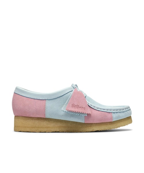Clarks(クラークス)の「WALLABEE. PALE BLUE STRIPE(スニーカー・レディース・マルチ・23.5cm/24.0cm/24.5cm)」の3枚目の写真