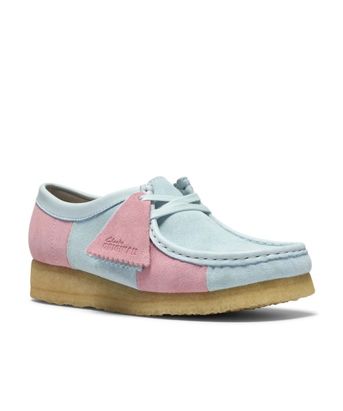 Clarks(クラークス)の「WALLABEE. PALE BLUE STRIPE(スニーカー・レディース・マルチ・23.5cm/24.0cm/24.5cm)」の6枚目の写真