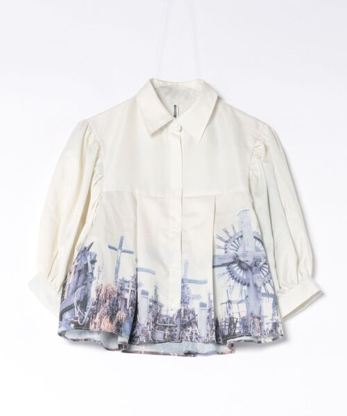 L.H.P(エルエイチピー)の「emary/エメリー/Holy Blouse(シャツ/ブラウス・レディース・ホワイト・F)」の1枚目の写真