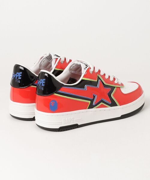 A BATHING APE（アベイシングエイプ）の「BAPE STA ICON #1（スニーカー・メンズ・パープル/レッド/ピンク・11/8/10/9/8.5/9.5/7/12）」の18枚目の写真