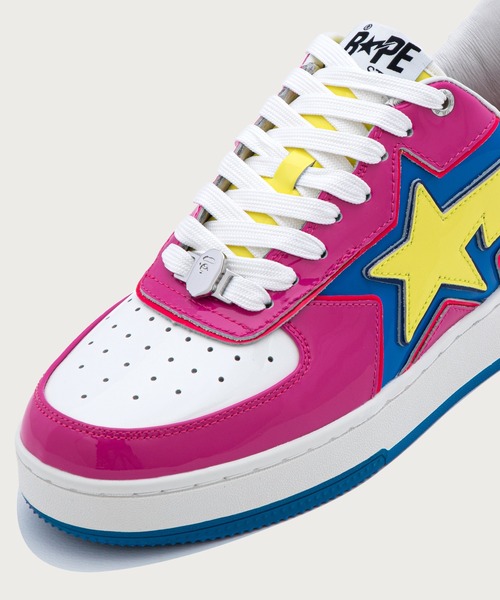 A BATHING APE（アベイシングエイプ）の「BAPE STA ICON #1（スニーカー・メンズ・パープル/レッド/ピンク・11/8/10/9/8.5/9.5/7/12）」の9枚目の写真