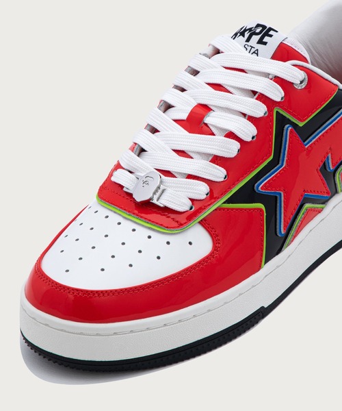 A BATHING APE（アベイシングエイプ）の「BAPE STA ICON #1（スニーカー・メンズ・パープル/レッド/ピンク・11/8/10/9/8.5/9.5/7/12）」の8枚目の写真