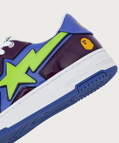A BATHING APE（アベイシングエイプ）の「BAPE STA ICON #1（スニーカー・メンズ・パープル/レッド/ピンク・11/8/10/9/8.5/9.5/7/12）」の7枚目の写真