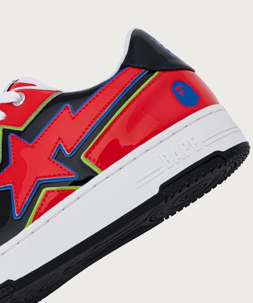 A BATHING APE（アベイシングエイプ）の「BAPE STA ICON #1（スニーカー・メンズ・パープル/レッド/ピンク・11/8/10/9/8.5/9.5/7/12）」の5枚目の写真