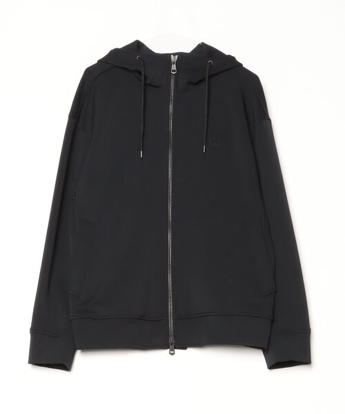 1 piu 1 uguale 3（ウノピゥウノウグァーレトレ）の「GRANVIA NECK ZIP PARKA（パーカー・メンズ・オフホワイト/ブラック・Ⅲ/Ⅵ/Ⅴ/Ⅳ）」の11枚目の写真