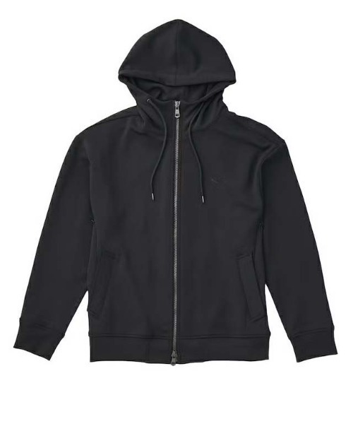 1 piu 1 uguale 3（ウノピゥウノウグァーレトレ）の「GRANVIA NECK ZIP PARKA（パーカー・メンズ・オフホワイト/ブラック・Ⅲ/Ⅵ/Ⅴ/Ⅳ）」の5枚目の写真