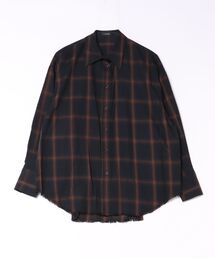 カットオフチェックシャツ