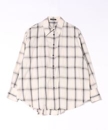 カットオフチェックシャツ
