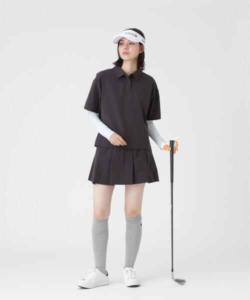 Jack Bunny!!（ジャックバニー）の「MEMORICHI 長袖Uネックインナー（Tシャツ/カットソー・レディース・ブルー/ネイビー・LARGE/SMALL/MEDIUM）」の3枚目の写真
