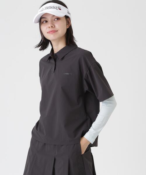Jack Bunny!!（ジャックバニー）の「MEMORICHI 長袖Uネックインナー（Tシャツ/カットソー・レディース・ブルー/ネイビー・LARGE/SMALL/MEDIUM）」の7枚目の写真