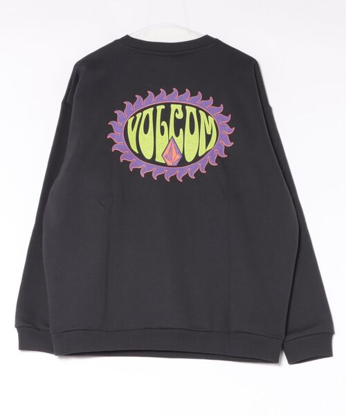 VOLCOM(ボルコム)の「VOLCOM メンズ SOLARMAX RAGLAN CREW トレーナー 【2026年秋冬モデル】(スウェット・メンズ・チャコールグレー/グレー/グリーン・X-LARGE/LARGE/MEDIUM)」の6枚目の写真