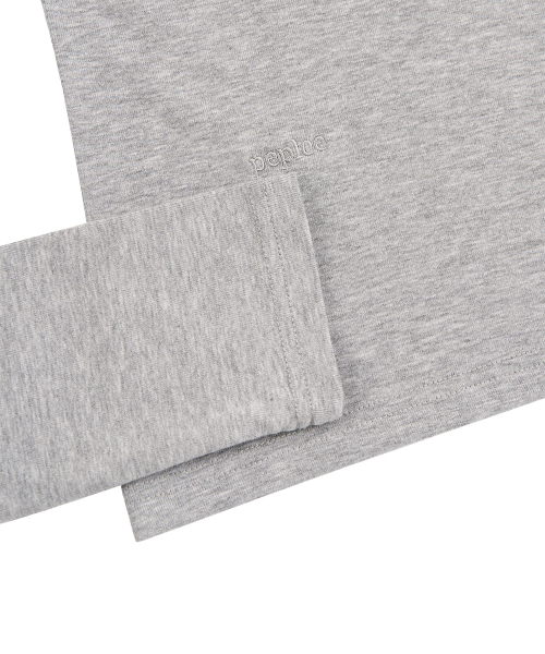 PEPLEE(ペプリー)の「Vネックポケット長袖(グレー)(Tシャツ/カットソー・レディース・その他・SMALL/MEDIUM)」の5枚目の写真