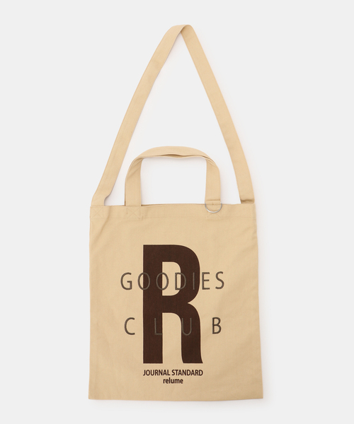 JOURNAL STANDARD relume(ジャーナルスタンダード レリューム)の「GOODIES CLUB 2WAYトートバッグ(トートバッグ・レディース・ネイビー/ブラウン/ベージュ/ブルー/ボルドー/ピンク・FREE)」の2枚目の写真