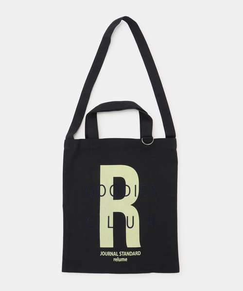 JOURNAL STANDARD relume(ジャーナルスタンダード レリューム)の「GOODIES CLUB 2WAYトートバッグ(トートバッグ・レディース・ネイビー/ブラウン/ベージュ/ブルー/ボルドー/ピンク・FREE)」の3枚目の写真