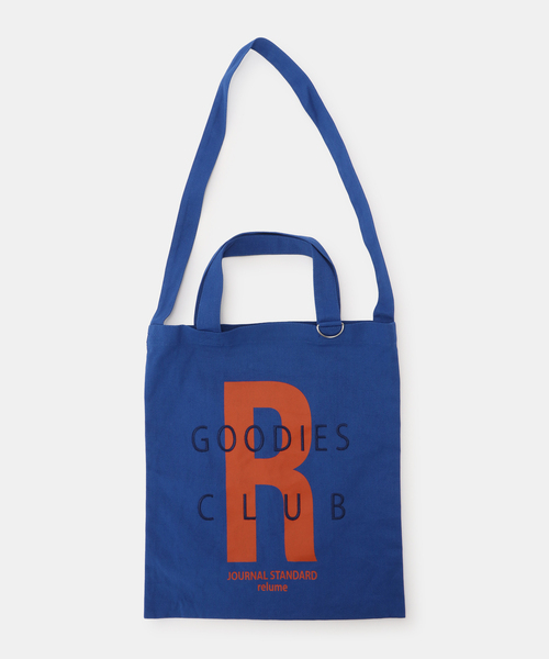 JOURNAL STANDARD relume(ジャーナルスタンダード レリューム)の「GOODIES CLUB 2WAYトートバッグ(トートバッグ・レディース・ネイビー/ブラウン/ベージュ/ブルー/ボルドー/ピンク・FREE)」の4枚目の写真